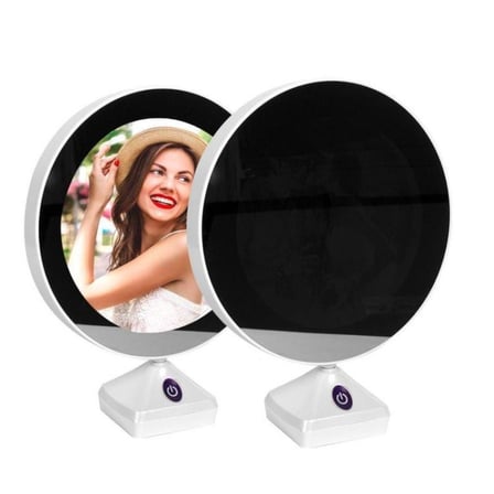 Led Işıklı Ve Fotoğraflı Sihirli Ayna
