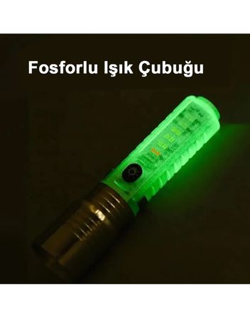 8 Mod Şarjlı Yeni Nesil El Feneri