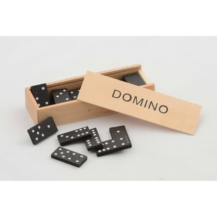 Ahşap Kutulu Domino
