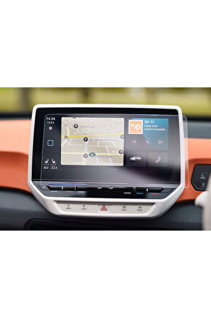 Volkswagen ID.3 10 inç Navigasyon Uyumlu 9H Nano Ekran Koruyucu Multimedya Ekran Koruyucu