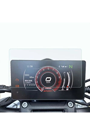Cf Moto 250 Sr Tuşsuz Model Gösterge İçin Ekran Koruyucu Nano Film