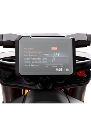 KTM 390 Duke  5 inç  Dijital Gösterge 2024 Uyumlu 9H Nano Ekran Koruyucu Film