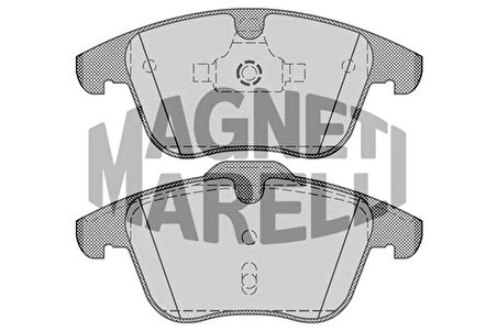 Volvo S60 2010 Sonrası, S80 2006 Sonrası, V60 V70 2006 Sonrası, XC70 2006 Sonrası / Ford S-Max 2006 Sonrası, Mondeo IV 2007 Sonrası, Galaxy III 2006 Sonrası / Freelander II 2007 Sonrası Ön Fren Balatası (Magneti Marelli)