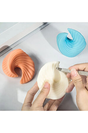 Dekoratif Mum Kalıbı - 3D tasarım mum silikon kalıbı