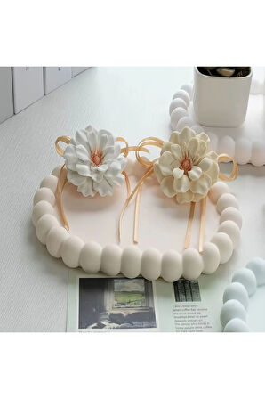 sunumluk silikon kalıbı oval model sunumluk silikon kalıbı
