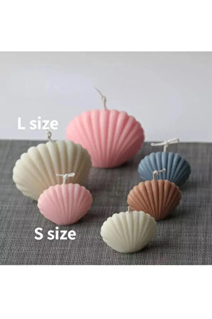 mum silikon kalıbı 4 lü set (büyük istiridye, büyük bubble, düğüm, mini bubble)