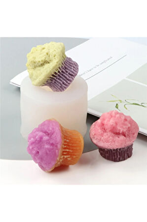 Cupcake Mum Silikon Kalbı