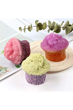 Cupcake Mum Silikon Kalbı