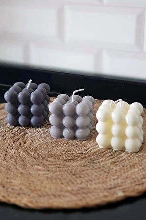 Bubble Silikon Mum Kalıbı