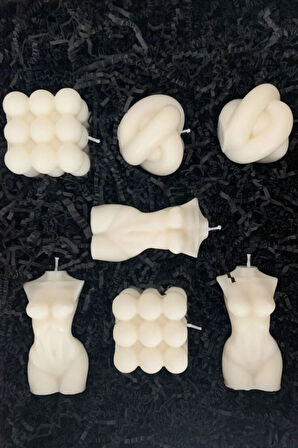 Üçlü Set Silikon Kalıp Venüs Kadın Vücut(BODY),büyük Bubble Ve Düğüm