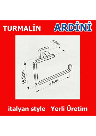 TURMALİN HAVLULUK SİYAH