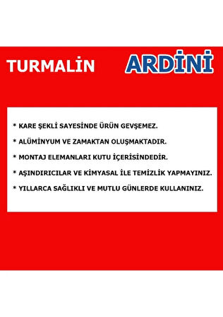 TURMALİN UZUN HAVLULUK SİYAH