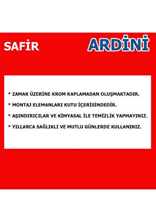 SAFİR UZUN HAVLULUK KROM