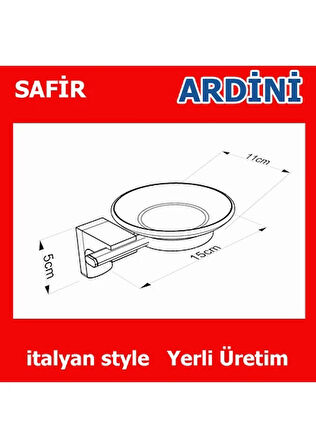 SAFİR SABUNLUK KROM