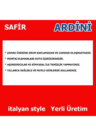 SAFİR SABUNLUK KROM