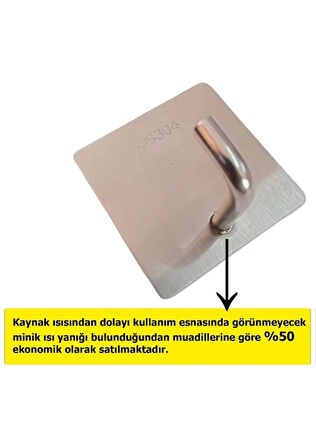 KENDİNDEN YAPIŞKANLI ASKILIK KROM-05 PAKETTE 5 ADET