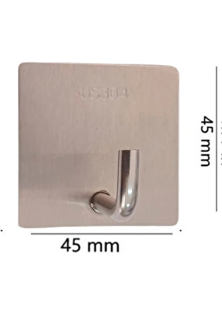 KENDİNDEN YAPIŞKANLI ASKILIK KROM-05 PAKETTE 5 ADET
