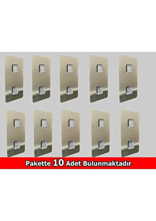 STİCKER K.YAPIŞ. ASKILIK ALTIN SARISI ÇİFTLİ DİKEY