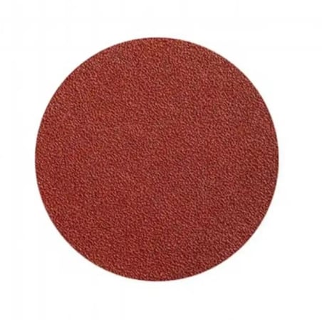115 mm Cırtlı Disk Zımpara Deliksiz Aluminyum Oksit 40 Kum Pakette 100 Adet