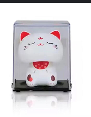 SOLAR GÜNEŞ ENERJİLİ KAFA SALLAYAN KEDİCİK 
