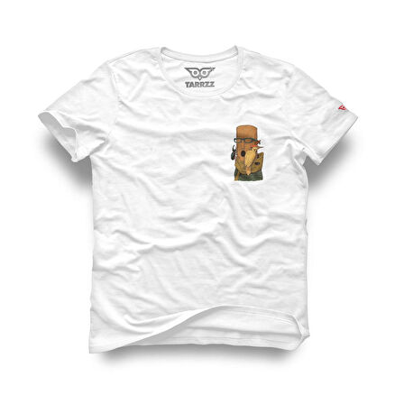 Tarrzz Doğanın Ruhu Tasarım Tişört Sanatsal Baskılı Tişört %100 Pamuklu Beyaz Bisiklet Yaka Kısa Kollu Tasarım Tshirt