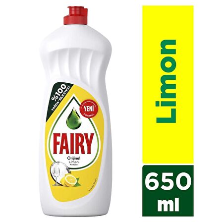 FAİRY BULAŞIK DET. 650 ML. LİMON