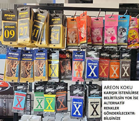 Areon Oto Araç Kokusu (10lu)