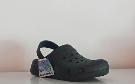 SİYAH GEZER 15718 CROCS KADIN TERLİK SANDALET