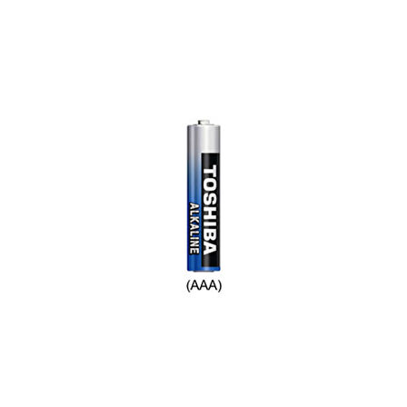 Toshiba Alkaline LR03 SP4 AAA İnce Pil