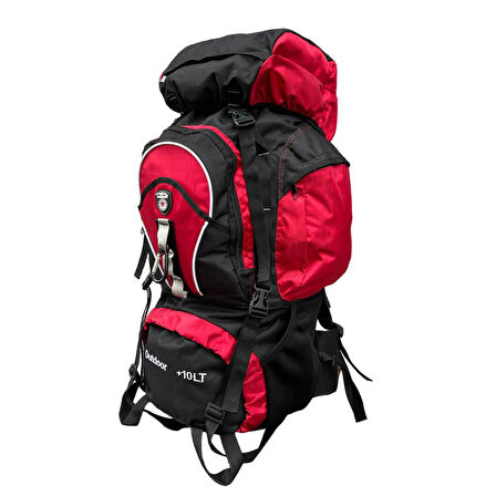 Cakard Profesyonel Dağcı Sırt Çantası 85+10 Lt Kırmızı 985-CK