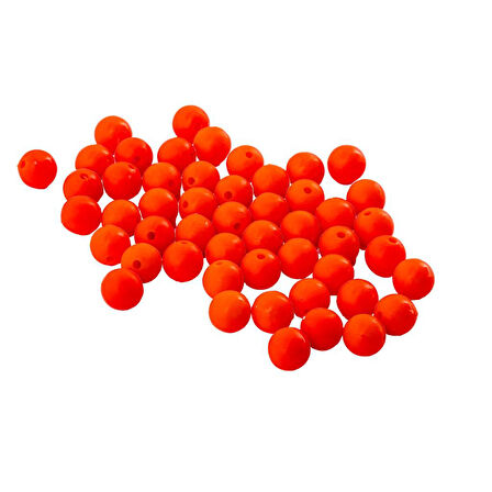 Yüzen Sazan Boncuğu - 14 MM - Turuncu (1 KG)