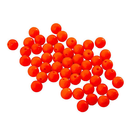 Yüzen Sazan Boncuğu - 14 MM - Turuncu (1 KG)