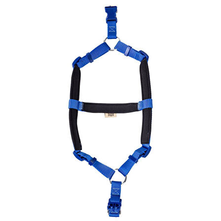 Doggie Konfor Dokuma Ronin Göğüs Tasması Royal Mavi 2.5*65-75 cm (DSGT XL)