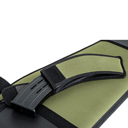 Savage İmperteks Şarjörlü Tüfek Kılıfı Haki-Siyah 110 cm (YT-014)