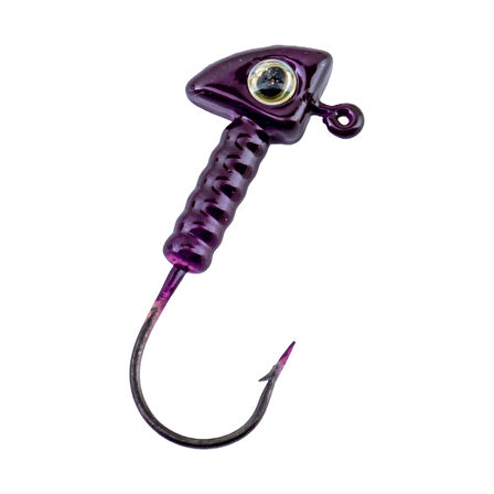 Jighead - Zoka - Kurşunlu Olta İğnesi - (XH-A 06) - Mor - 7 Gr - 5 Adet