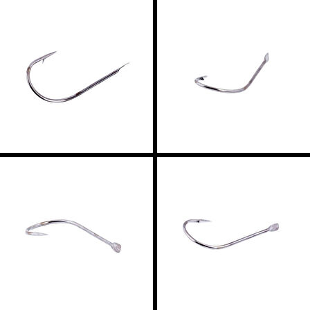 Olta İğnesi - Fishack 505 - No: 1/0  (1000'li Paket)