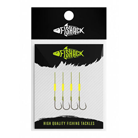 LRF Assist İğne - İpli LRF Hırsız İğnesi - Stoperli - 4 Adet - Fishack