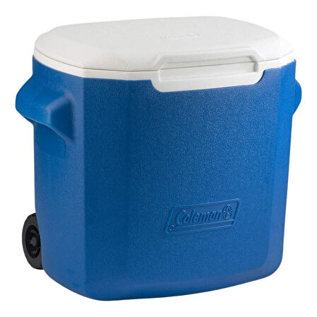 Soğutucu Buzluk - Coleman - Performance 28 QT Tekerlekli - 26 lt - Mavi/Beyaz