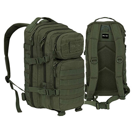 Taktikal Sırt Çantası - Mil-Tec Trum - 20 lt - Yeşil - (14002001)