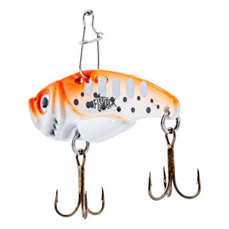 Vibrasyon Yem - LRF/Spin Jig - Fishack VibraX - 15g 55mm - Snow Drift - UV Boyalı