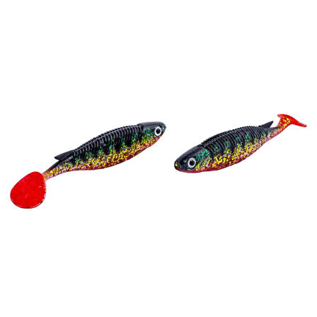 Silikon Balık - 10g 100mm - Fishack PredatorX - UV Boyalı - Strike