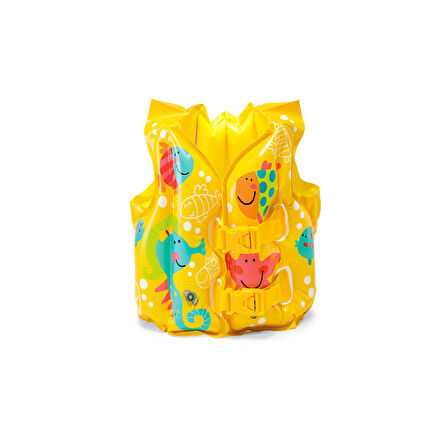Deniz&Havuz Can Yeleği - Intex - Balık Desenli Baskılı - 41 x 30 cm (59661)
