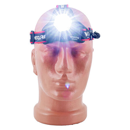 Şarj Edilebilir Kafa Lambası - Wison - 1800 Lümen - 25 Watt (WS-2060)