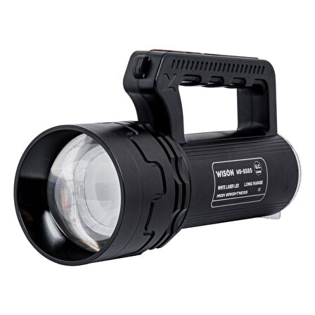 Şarj Edilebilir El Feneri - Wison - 5500 Lümen - 55 Watt