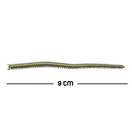 Silikon Kurt Balık Yemi - Kokulu - Silkworm - Yeşil - Power Bait (9951)