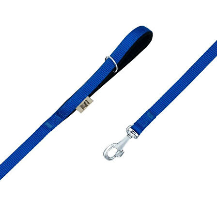 Doggie Konfor Dokuma Gezdirme Kayışı Royal Mavi 2.5*120 Cm (DGZT-25)