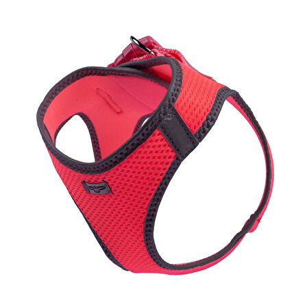 Doggie Havalı Dokuma Reflektörlü Küçük Irk Göğüs Tasması Pembe 38-44 cm (ARG-M)