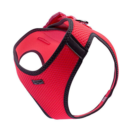 Doggie Havalı Dokuma Reflektörlü Küçük Irk Göğüs Tasması Pembe 42-48 cm (ARG-L)
