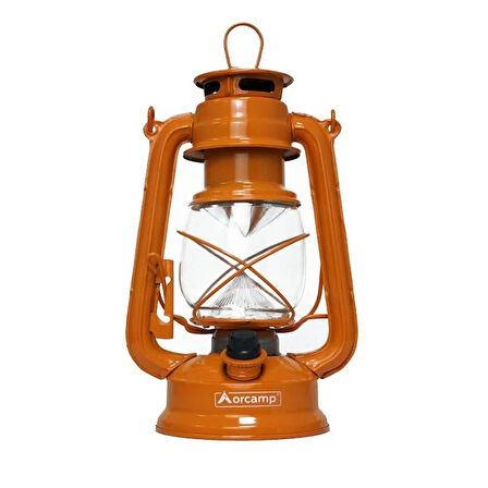 Retro Gemici ve Kamp Lambası - Orcamp - Turuncu (OUT-4210)
