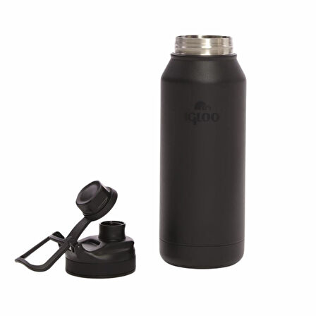 Çelik Termos - Igloo - Sportsman - 1.2 lt - Siyah - 205682